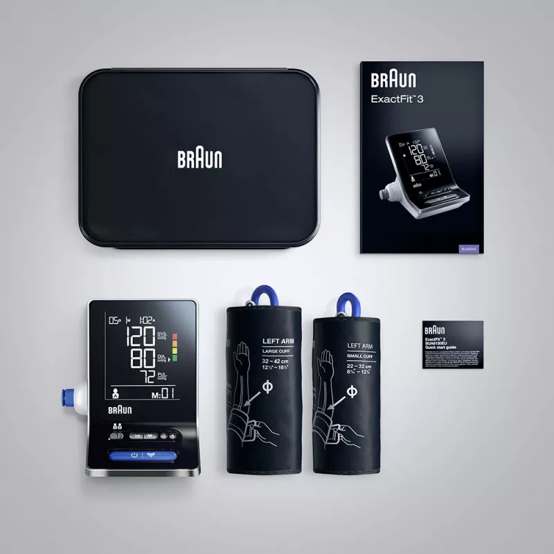 Braun ExactFit 3 Brazo Automático 2 usuarios