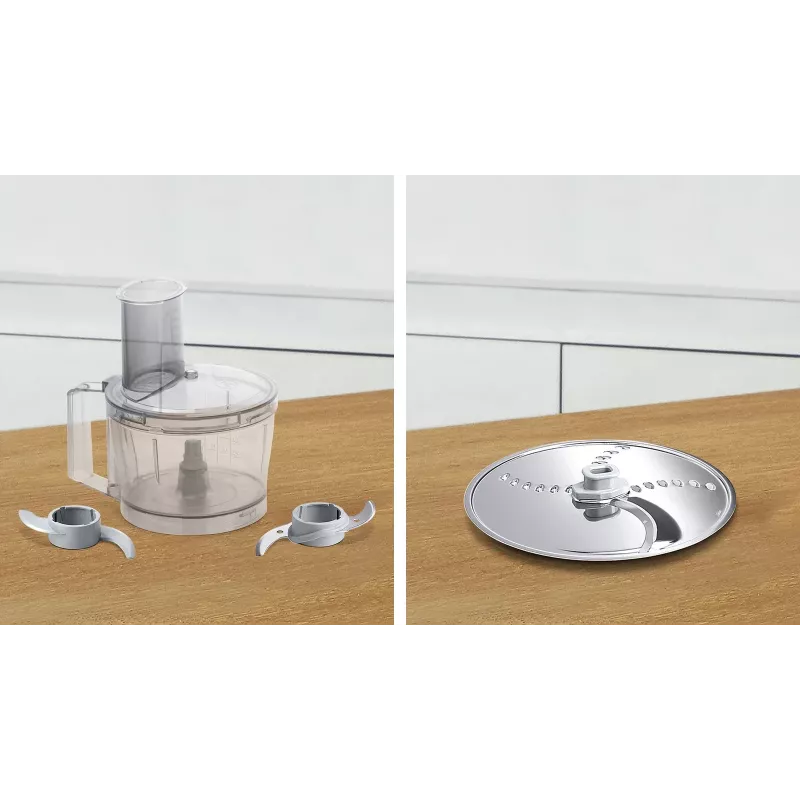 Robot de cocina Bosch MCM3100W — 800 W, bol de 2,3 L, 2 velocidades, turbo, blanco