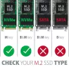 AXAGON ECO PCEM2-N Adaptador PCIE NVME M.2 Adaptador interno PCI-Express x4 para conectar una unidad SSD NVMe M.2 al ordenador