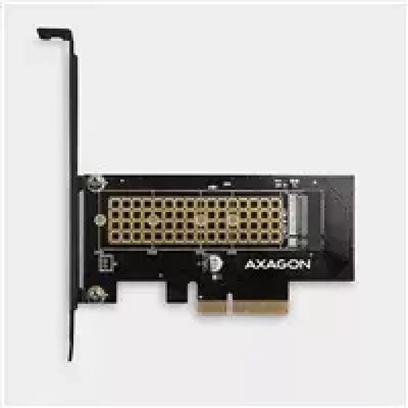AXAGON ECO PCEM2-N Adaptador PCIE NVME M.2 Adaptador interno PCI-Express x4 para conectar una unidad SSD NVMe M.2 al ordenador