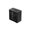 Caja de PC DeepCool MACUBE 110 Semitorre Negra — microATX/Mini-ITX, cristal templado, admite GPU 320 mm, disipador CPU 165 mm