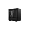 Caja de PC DeepCool MACUBE 110 Semitorre Negra — microATX/Mini-ITX, cristal templado, admite GPU 320 mm, disipador CPU 165 mm