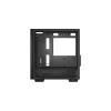Caja de PC DeepCool MACUBE 110 Semitorre Negra — microATX/Mini-ITX, cristal templado, admite GPU 320 mm, disipador CPU 165 mm