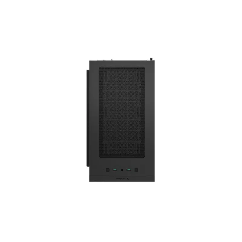 Caja de PC DeepCool MACUBE 110 Semitorre Negra — microATX/Mini-ITX, cristal templado, admite GPU 320 mm, disipador CPU 165 mm
