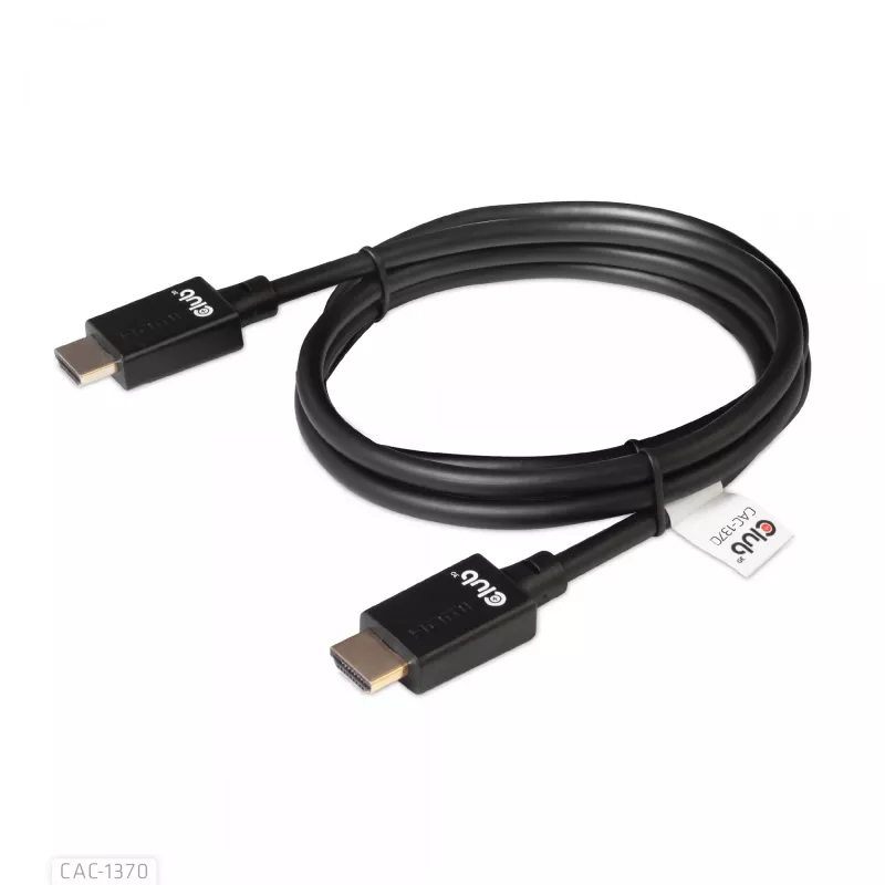 Cable CLUB3D Ultra High Speed HDMI 4K120Hz, 8K60Hz Certified 48Gbps M/M 1,5 m/4,92 ft