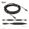 CLUB3D Cable USB 3.2 Gen2 Type C a C Activo Bidireccional 8K60Hz M/M 5m/16.4ft