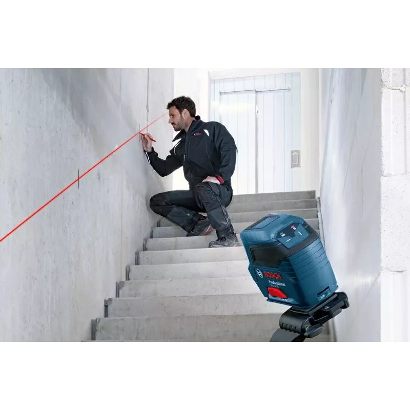 Bosch GLL 2-10 Professional láser de líneas autonivelante, 10 m (0601063L00)