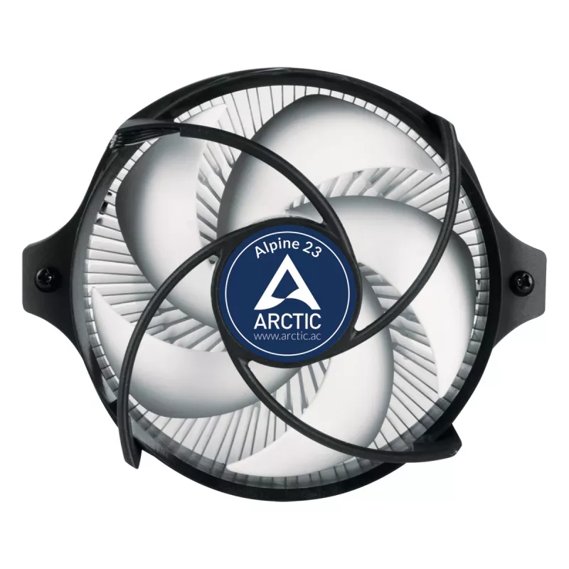 ARCTIC Alpine 23 - Disipador CPU compacto AMD Procesador Disipador de aire 9 cm Aluminio, Negro 1 ud.