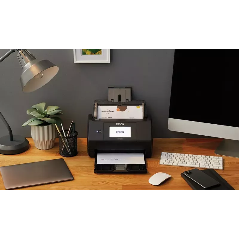 Epson WorkForce ES-580W Escáner de alimentación automática 600 x 600 DPI A4 Negro