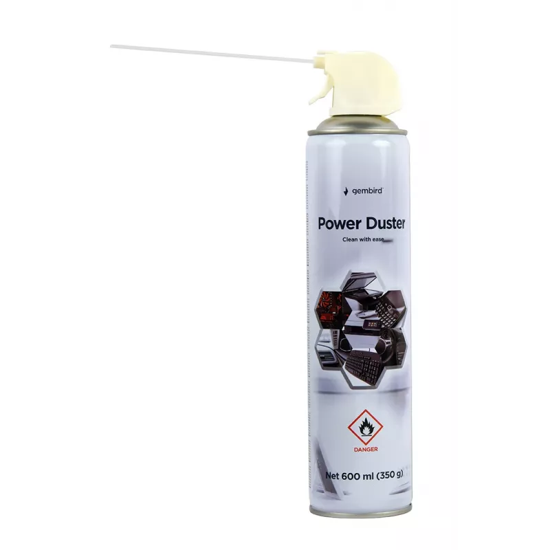 Aire comprimido GEMBIRD CK-CAD-FL600-01 — 600 ml, 0,06 bar, aerosol inflamable