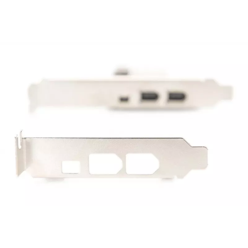 DIGITUS Tarjeta de interfaz IEEE 1394a, Pci-e, 3 puertos, 1x ext. 1394mini, 2x puertos ext. 1394a