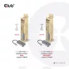 Adaptador activo CLUB3D USB3.2 Gen1 Type-C a Dual Link DVI-D HDCP OFF versión M/H para Apple Cinema Displays