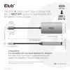 Adaptador activo CLUB3D USB3.2 Gen1 Type-C a Dual Link DVI-D HDCP OFF versión M/H para Apple Cinema Displays