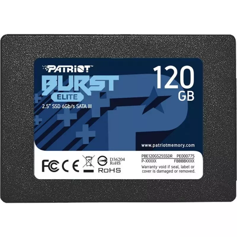 Unidad SSD 120 GB Burst Elite 450/320 MB/s SATA III 2.5