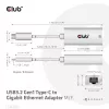 Adaptador USB3.2 Gen1 Type-C a Gigabit Ethernet CLUB3D CAC-1519
