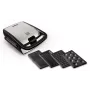 Sandwichera Tefal SW854D 700 W negra, acero inoxidable