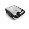 Sandwichera Tefal SW854D 700 W negra, acero inoxidable