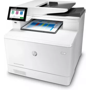 HP Color LaserJet Enterprise MFP M480f, láser, impresión en color, 600 x 600 DPI, A4, impresión directa, blanco, negro