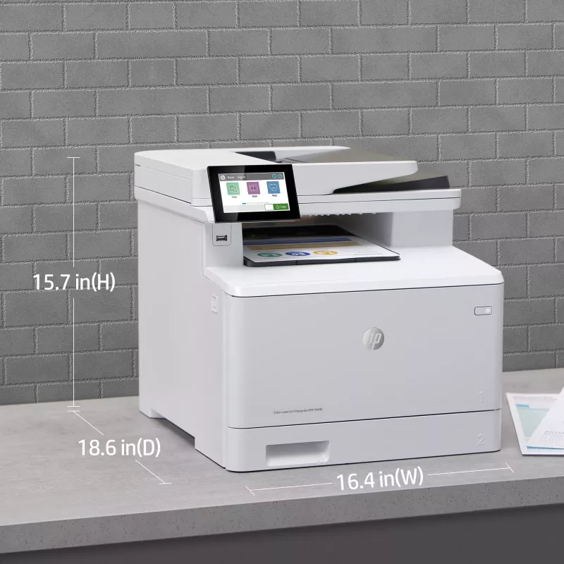 HP Color LaserJet Enterprise MFP M480f, láser, impresión en color, 600 x 600 DPI, A4, impresión directa, blanco, negro