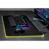 Alfombrilla gaming CORSAIR MM700 RGB — 930×400 mm, 4 mm de grosor, base de goma, retroiluminación LED alimentada por USB, negra