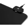 Alfombrilla gaming CORSAIR MM700 RGB — 930×400 mm, 4 mm de grosor, base de goma, retroiluminación LED alimentada por USB, negra
