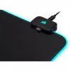 Alfombrilla gaming CORSAIR MM700 RGB — 930×400 mm, 4 mm de grosor, base de goma, retroiluminación LED alimentada por USB, negra