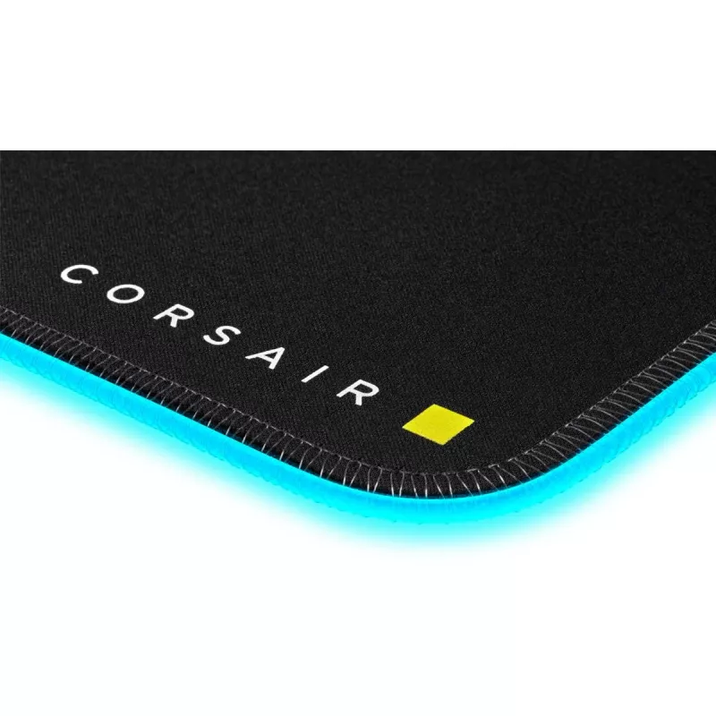 Alfombrilla gaming CORSAIR MM700 RGB — 930×400 mm, 4 mm de grosor, base de goma, retroiluminación LED alimentada por USB, negra