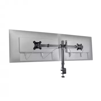 Soporte de doble monitor Trust GXT 1120 Mara 81,3 cm (32 inch) de sobremesa negro