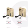 Club 3D CAC-1010-A adaptador activo de DisplayPort a Dual Link DVI-D, DisplayPort 1.2a, alimentado por USB, HDCP OFF, 0,6 m, negro