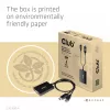 Club 3D CAC-1010-A adaptador activo de DisplayPort a Dual Link DVI-D, DisplayPort 1.2a, alimentado por USB, HDCP OFF, 0,6 m, negro