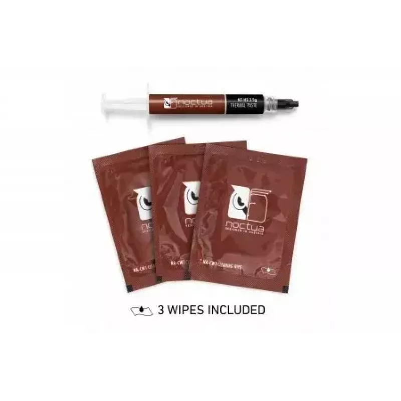 Pasta térmica Noctua NT-H2, pasta conductora 3,5 g – gris, temperatura de funcionamiento -50–200 °C, densidad 2,81 g/cm³, volumen 1,2 ml