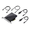 Tarjeta/adaptador de interfaz ASUS ThunderboltEX 4 interno Mini DisplayPort, PCIe, Thunderbolt, USB 2.0, USB 3.2 Gen 2 (3.1 Gen 2)