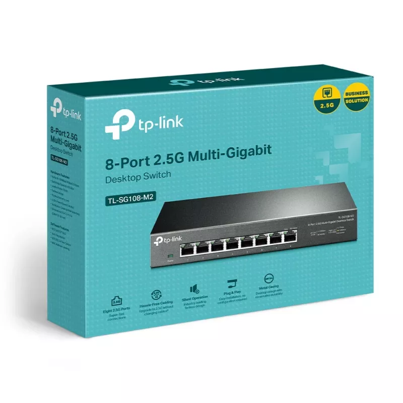 Switch no gestionado TP-Link TL-SG108-M2 8 puertos 2.5G sobremesa