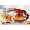 Máquina de pizza Ariete 0909/10 1200 W negra roja 1 pizza 33 cm