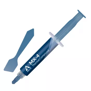 ARCTIC MX-4 Highest Performance Thermal Compound, pasta térmica, 2,5 g/cm³, azul, 8 g, 1 ud., 128 mm