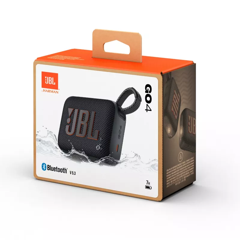 Altavoz portátil JBL Go 4 mono negro 4,2 W