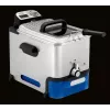 Freidora Tefal Oleoclean Pro Inox & Design FR8040 Single 3,5 l 2300 W negra, acero inoxidable