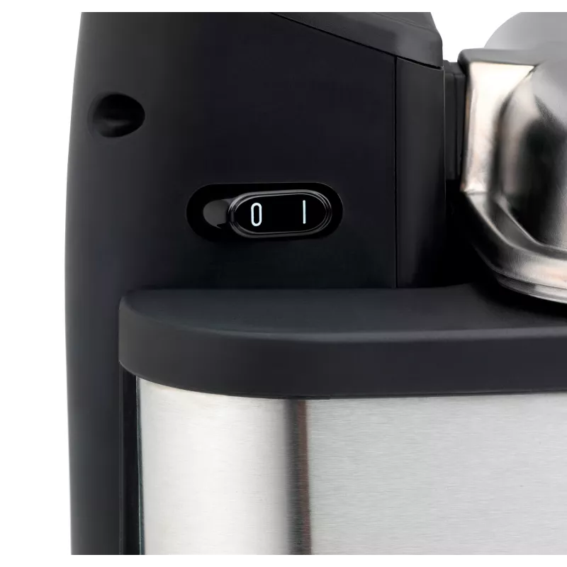 Freidora Tefal Oleoclean Pro Inox & Design FR8040 Single 3,5 l 2300 W negra, acero inoxidable