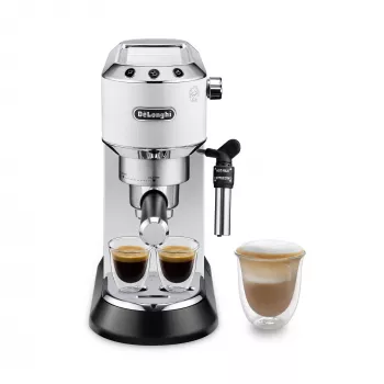 Cafetera espresso De’Longhi EC 685.W — semiautomática, depósito de agua 1,1 l, 15 bar, Thermoblock, vaporizador