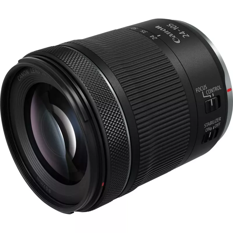 Canon EOS RP + RF 24-105mm F4-7.1 IS STM kit de cámara sin espejo, 26,2 MP CMOS de fotograma completo, 4K, Wi-Fi, Bluetooth, negro