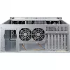 Caja para servidor Inter-Tech 4U 40248 rack negra, gris