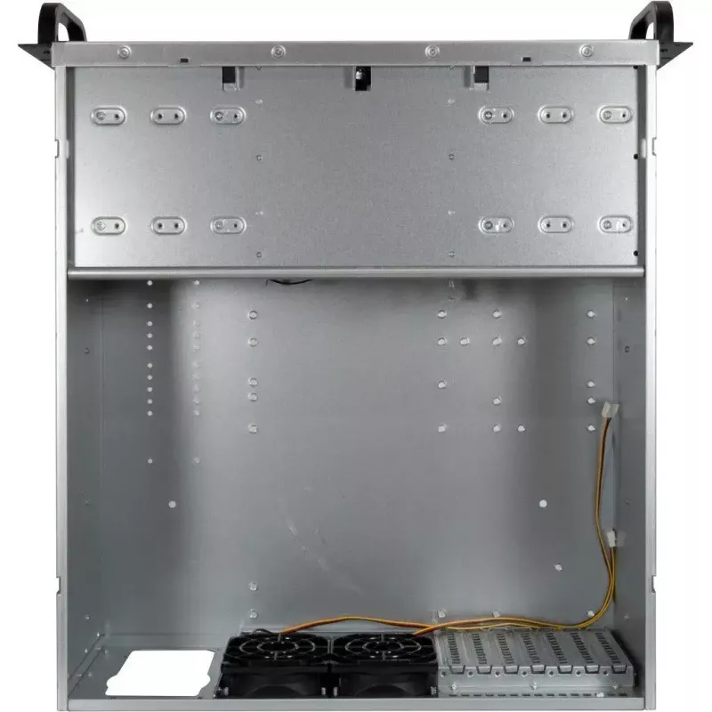 Caja para servidor Inter-Tech 4U 40248 rack negra, gris