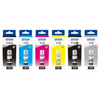 Botella de tinta Epson 115 ECOTANK C13T07D34A magenta