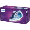 Plancha de vapor Philips DST5030/20 — 2400W, depósito de 0,32 L, suela SteamGlide Plus, vapor continuo 45 g/min, golpe de vapor 180 g/min, azul