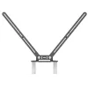 Soporte para monitor Logitech TV Mount for Video Bars negro compatible con VESA