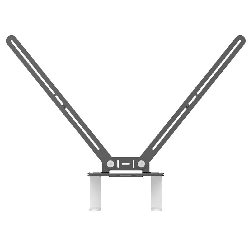Soporte para monitor Logitech TV Mount for Video Bars negro compatible con VESA