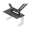 Soporte para monitor Logitech TV Mount for Video Bars negro compatible con VESA