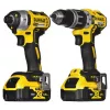 Set de herramientas combinadas a batería DeWalt DCK266P2T — 18V, 2 baterías de 5.0Ah, atornillador de impacto y taladro percutor, cargador, maletín