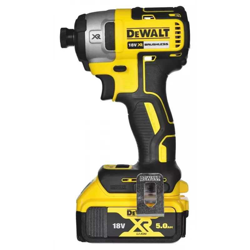 Set de herramientas combinadas a batería DeWalt DCK266P2T — 18V, 2 baterías de 5.0Ah, atornillador de impacto y taladro percutor, cargador, maletín