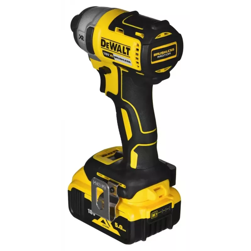 Set de herramientas combinadas a batería DeWalt DCK266P2T — 18V, 2 baterías de 5.0Ah, atornillador de impacto y taladro percutor, cargador, maletín